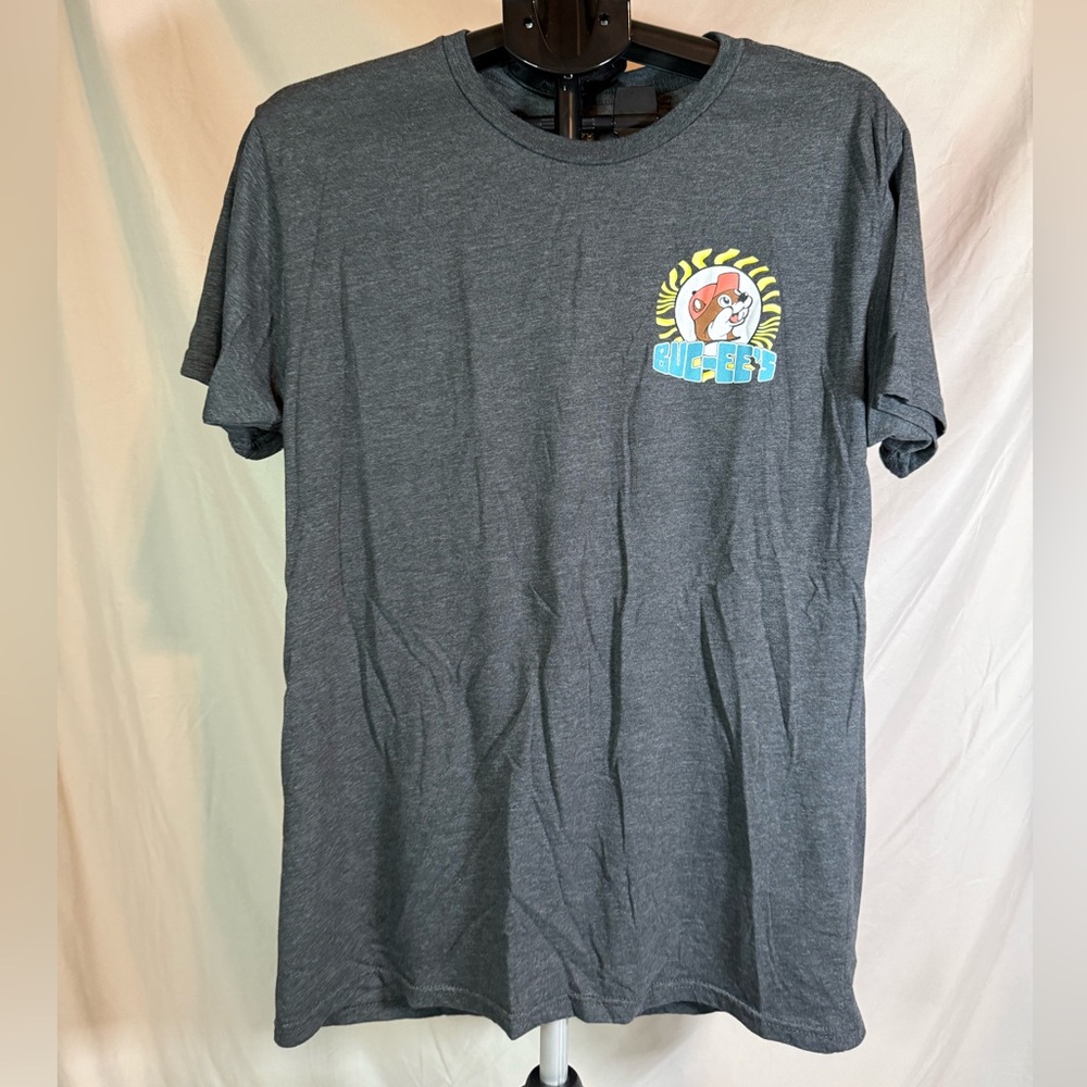 Buc-ee’s Dark Gray Short Sleeve Jeep T-Shirt 🐾🚙